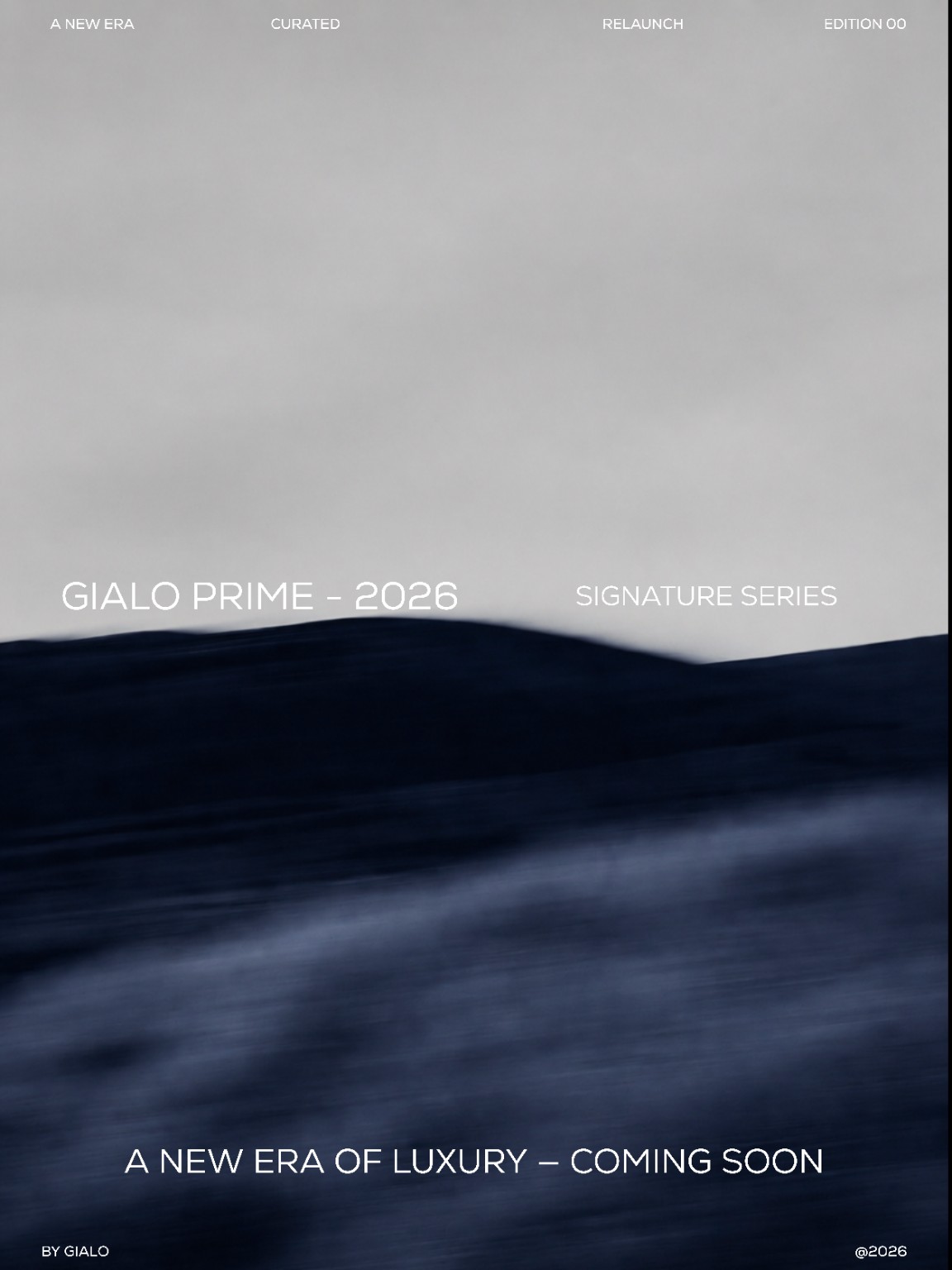 GIALO Prime 2026 signature series