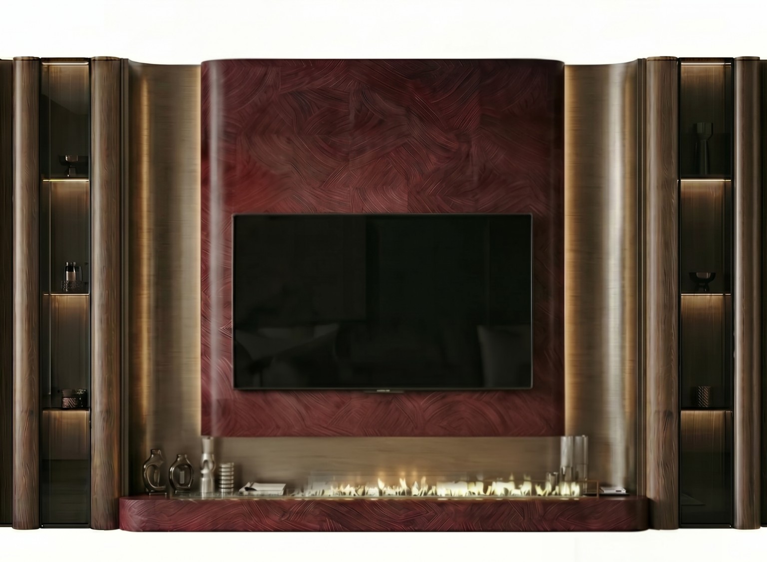 GIALO custom luxury TV wall unit